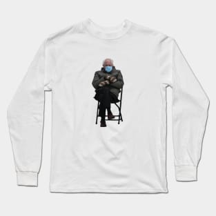 bernie sanders bernie meme Long Sleeve T-Shirt